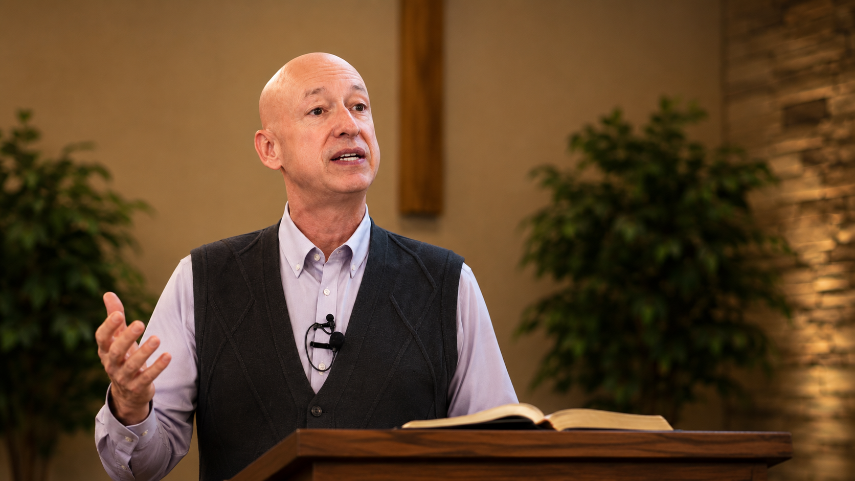 Michael Jones teaching a Bible class